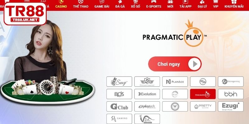 Điểm mặt siêu phẩm có trong Casino trên TR88