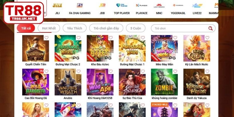 Giới thiệu về nổ hũ TR88