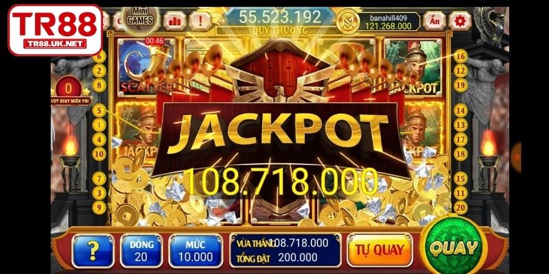 Bí quyết săn Jackpot TR88 phù hợp, chạm thưởng lớn